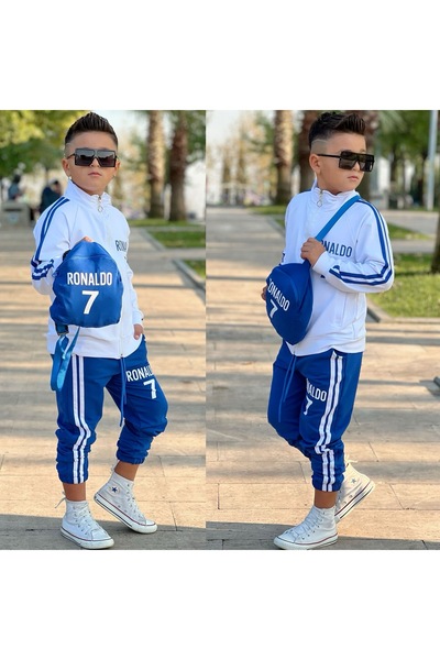 Calisa Boy's Tracksuit Set and Adjustable Bag