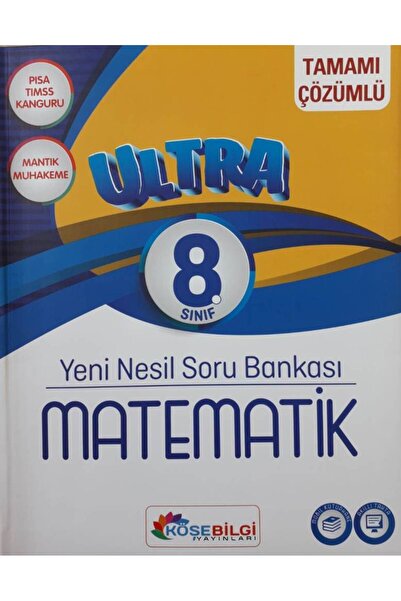 3D Yayınları Köşe Bilgi 8.Sınıf Ultra Matematik Soru Bankası 20
