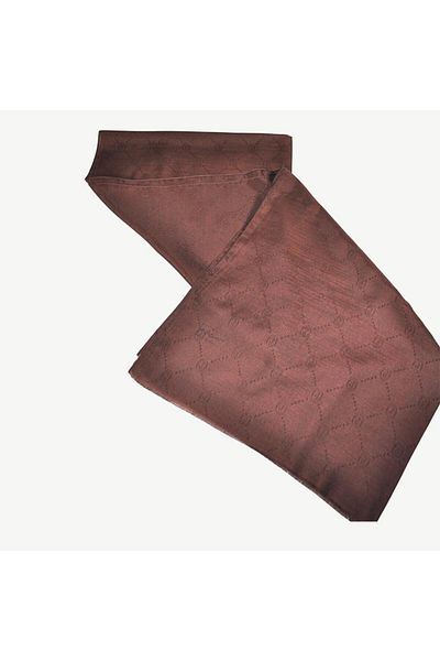 PİRAMİT P Patterned Monogram Shawl - Brown