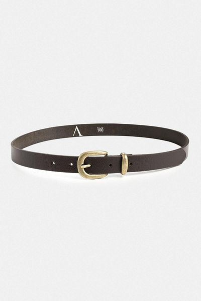 Antioch Brown Basic Men's Leather Belt