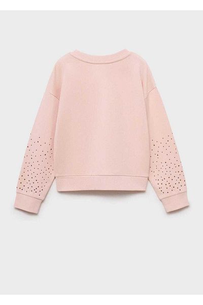 MANGO Kids Sweatshirt with Beading
