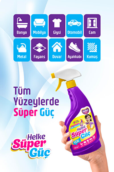 Helke Home 2'li Helke Süper Güç Etkili Leke Çıkarıcı Sprey 750ml
