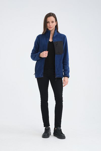Store Women's Fleece Jacket with 5 Pockets