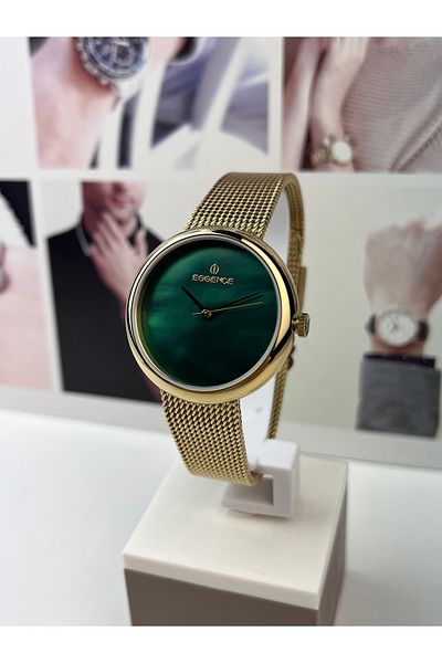 Essence Gold Straw Women's Wristwatch 5 Atm Waterproof