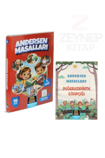 Parıltı Yayınları 1.Sınıf Andersen Masalları 10 Kitap Set(Değerlendirme Kitap...