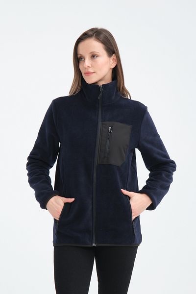 Store Women's Fleece Jacket with 5 Pockets