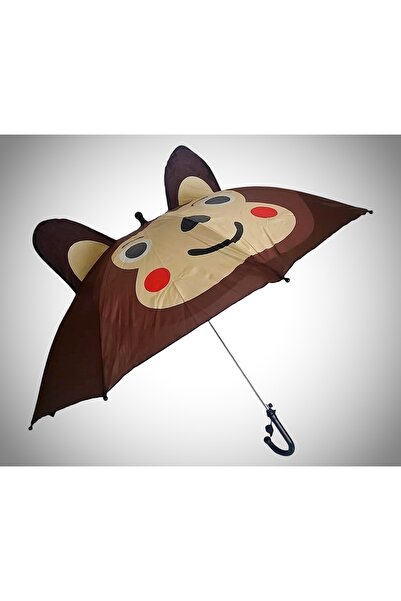 Rainwalker Kulaklı Ve Düdüklü Eğlenceli Karikatür Çoçuk Şemsiyesi