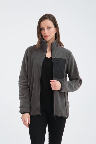 Store Women's Fleece Jacket with 5 Pockets