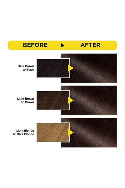Garnier Olia, 4.15 Iced Chocolate, No Ammonia Permanent Haircolor, with 60% Oils