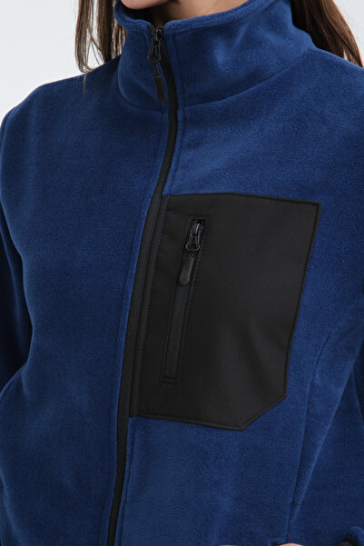 Store Women's Fleece Jacket with 5 Pockets
