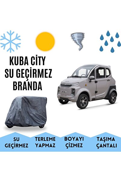 MaxDurable Kuba City Araba Brandası Su Geçirmez Dört Mevsim Oto Çadır MXDRBLEA2