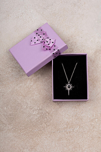 Jewelmim Yüz 100 Dilde Seni Seviyorum Yazan 18 Ayar Beyaz Altın Kaplama 925 Ayar Kadın Gümüş Kutup Kolyesi