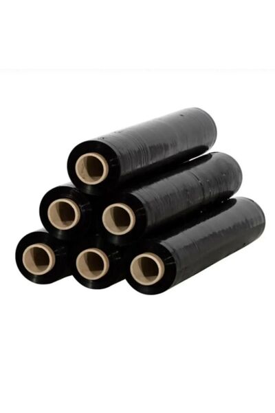tuhapack plastic packaging Siyah Palet Streç Film 50 cm 23 Micron 300 Metre  ...