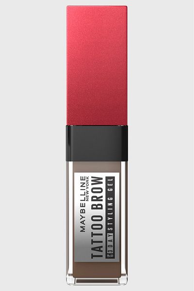 Maybelline New York Tattoo Brow 3 Day Styling Eyebrow Gel, Deep Brown