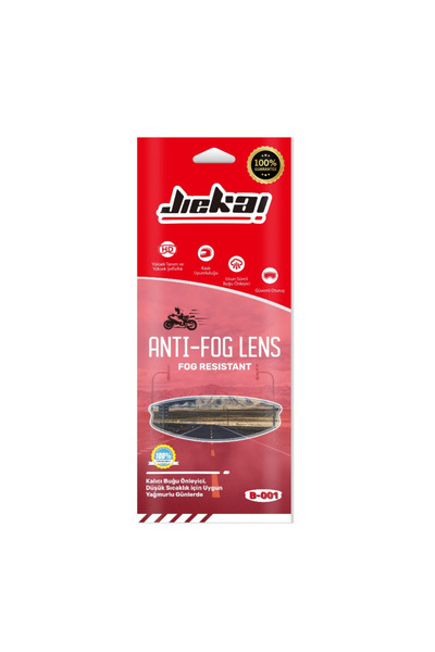 JİEKAİ Motorcu Kask Buhar Önleyici Garantili Ürün Kask Vizörü Buğu Buhar Önleyici Film B001
