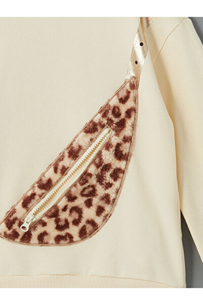 LC Waikiki Φούτερ για κορίτσια με λαιμόκοψη - W4bb63z4