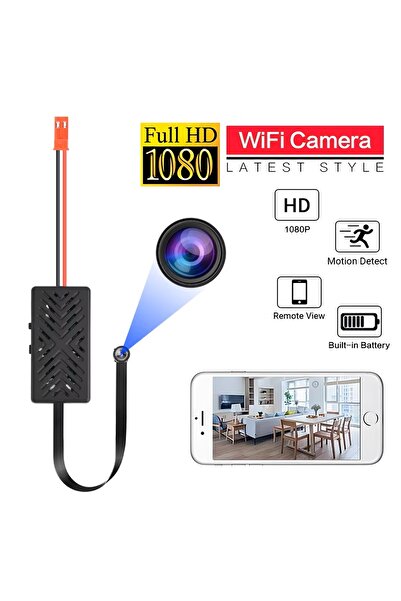 Hesapli Alisveris MİNİ GÜVENLİK WİFİ KAMERA (UZAKTAN İZLEME-SES DİNLEME-HAFIZA KART KAYIT-HAREKET ALGILAMA)