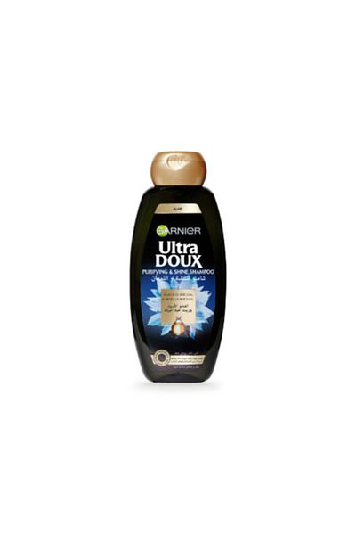 Garnier Ultra Doux Black Charcoal & Nigella Seed Oil Purifying & Shine Shampoo 400ml