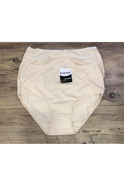 ROYAM 6-Piece Dr.Bugyi Women's High Waist Modal Extra Soft Elastane Panties 0335