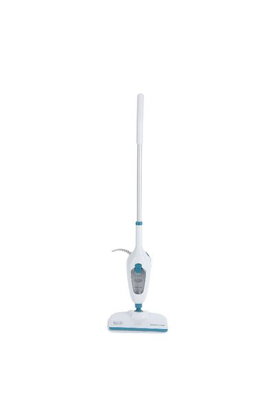 Black&Decker ممسحة بخارية بقوة 1300 واط باللونين الأبيض والأزرق FSM13E1 – B5