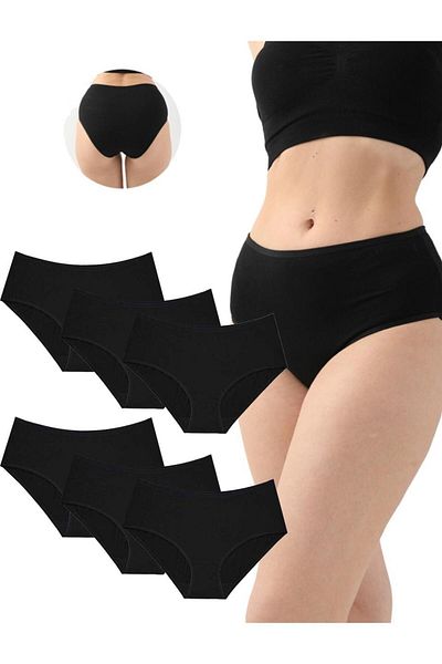 ROYAM Γυναικεία Ψηλόμεση Μοντάλ Extra Soft Elastane κιλότα 6 τεμαχίων Dr.Bugyi 0335