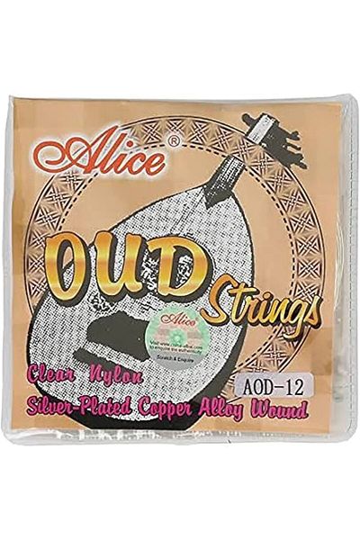 Alice Aod-12 Arabic System 12-String Ud Wire Suit Set-With Plectrum Gift