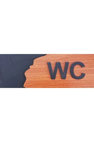 Mars Wooden Circle, Door, Hotel, Room, Shop Number