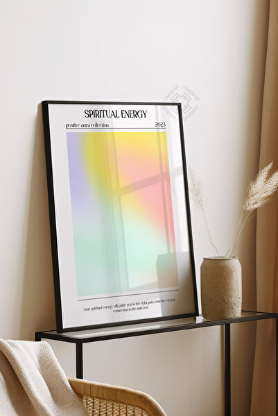 Basquiart Poster cu ramă neagră din seria Aura, Nr. tablou: 53