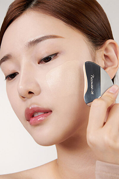 Piccasso Makeup Καμπυλωτή Σπάτουλα Μακιγιάζ Piccasso - Σχέδιο Gua Sha