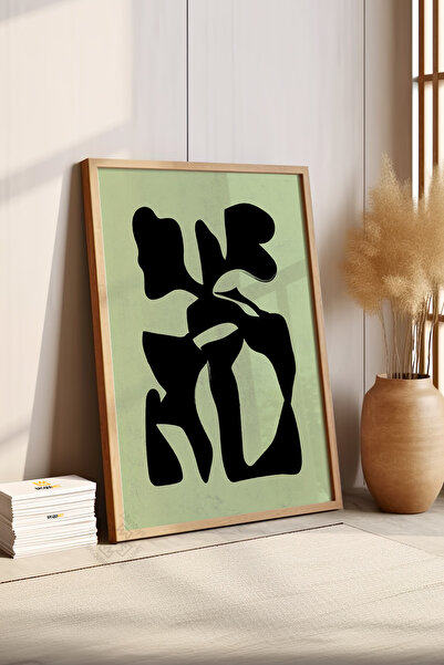 Basquiart Αφίσα της σειράς Bohemian με ξύλινο πλαίσιο, Αριθμός Πίνακα: 55