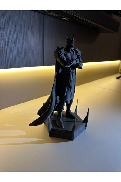 Modelify Sauron Heykeli- Siyah Sauron Figürü & Heykel-yüzüklerin Efendisi 25 Cm