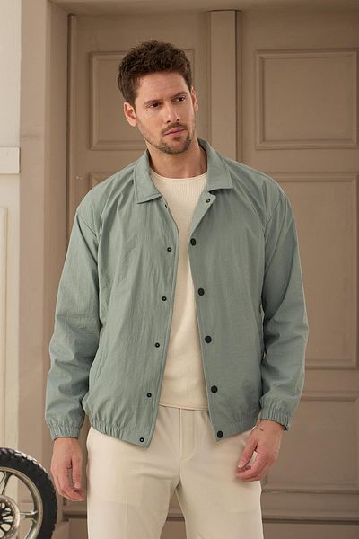 Danger Ανδρικό παλτό Water Green Parachute Jacket