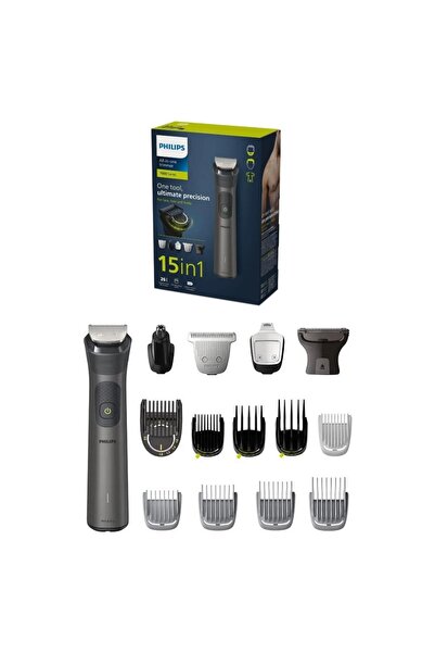 Philips Tüm Vücut Tek makine Üstün hassasiyet 7000 Serisi 15 Kaliteli başlık ve Hassas düzeltme tarağı