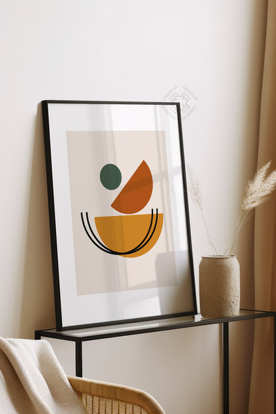 Basquiart Seria Bauhaus Nr.:100 - Negru