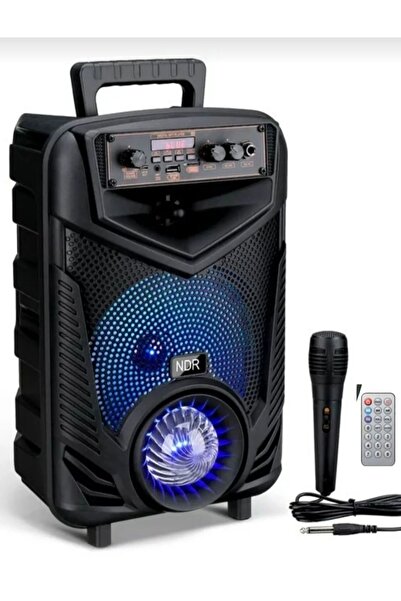 Teknolojimburada NDR-44,55,66 8 inç Büyük Boy Bluetooth Speaker Mikrofon Kuma...