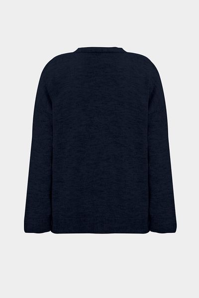 Açelya Okcu Premium V-Neck Wool Blended Women's Knitwear Cardigan