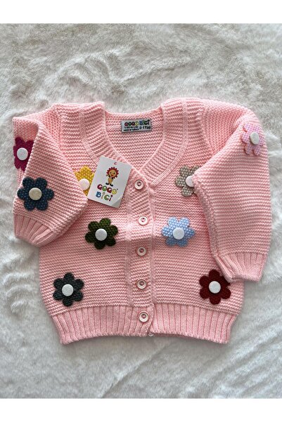 GOGOBABY Papatyalı Örme Hırka