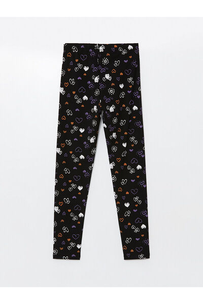 LC Waikiki Lcwk Beli Lastikli Kız Çocuk Tayt