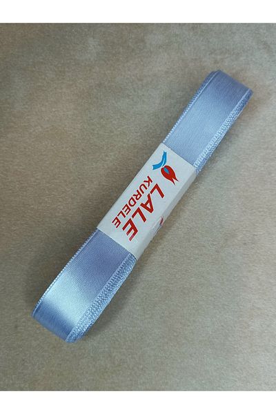 yörük tuhafiye 2 cm Wide Blue Satin Ribbon - 10 Meters (One Ball)