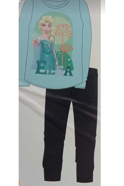 Çimpa Frozen Elsa Themed Bottom Top Set Aly Girl's Pajamas Set