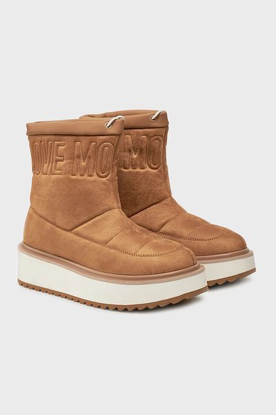 Love Moschino Thick Sole Logo Boots - Bot Ja24266I0Ljaw208