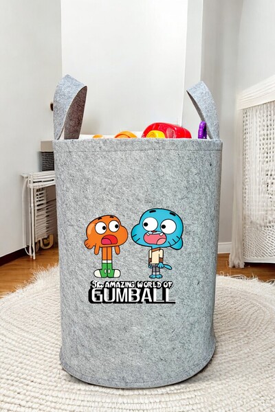 Trend Sizde صندوق تخزين منظم لغرفة الأطفال من Gumbal للجنسين، سلة متسخة مقاس ...