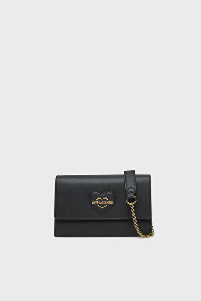 Love Moschino Heart Logo Bag with Chain Strap - Jc4260Pp0Lkl0000