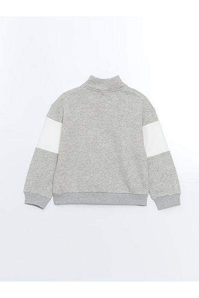 LC Waikiki Lcwk Stand Collar Girl's Sweatshirt
