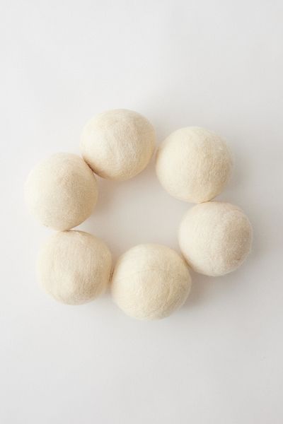 woolyball Wool Dryer Ball 6 Pieces Xl 100% Organic, 10 ml Natural Essence (5 ML NATURAL ESSENCE GIFT)