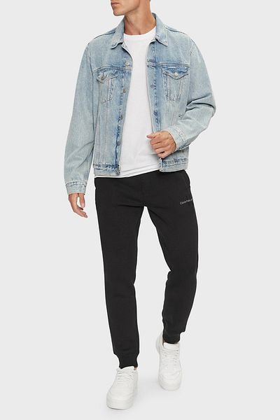 Calvin Klein Men's Jogger Pants - Cotton, Regular Fit, Elastic Waist, J30J 3256580 Gm