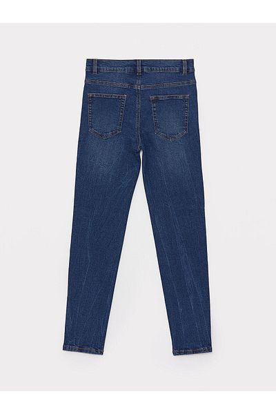 LC Waikiki Pantaloni de jeans pentru băieți cu talie elastică reglabilă