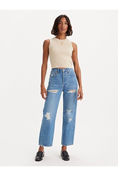 Levi's Γυναικείο τζιν παντελόνι Ribcage Straight Ankle