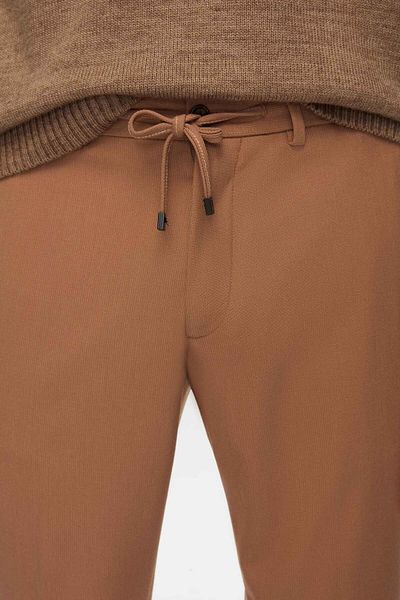 Twn Camel Dobby Jogger Pants