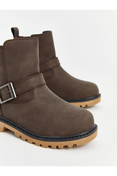 LC Waikiki Ανδρικές μπότες STEPS Brown εφέ δέρματος